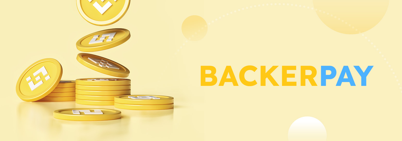 BACKER PAY Logo設計電腦版主視覺