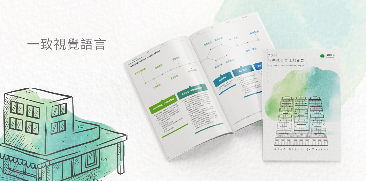 【國泰建設 2016 ESG報告書】一致視覺語言-電腦版