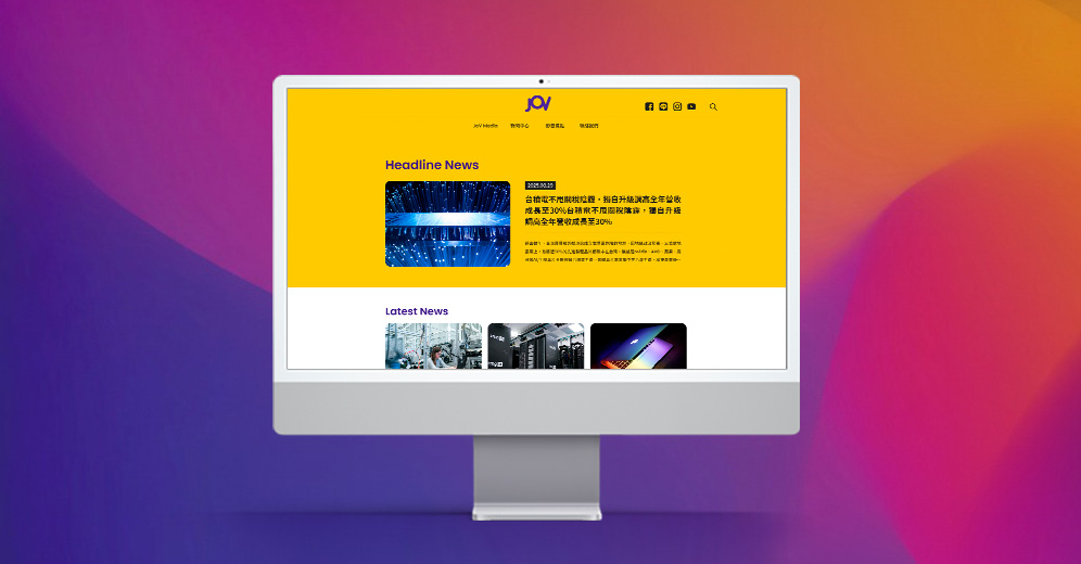 JOV 形象官網列表圖